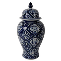 Geo Ginger Jar