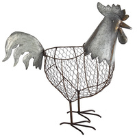 Provence Rooster Basket
