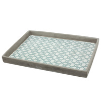 Mosaic Seafoam Tray