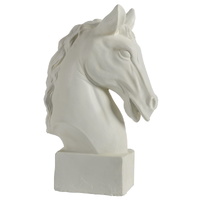 Decorative Horse Head White