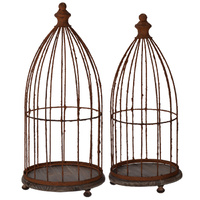 French Bird Cages set of 2