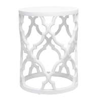 Marrekesh Side Table White