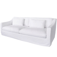 Slip Cover For Slip Sofa White