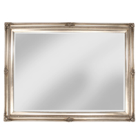 Fleur De Lys Champagne Mirror Sm