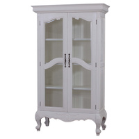 French Provincial Display Cabinet 109x46x190.5cmh