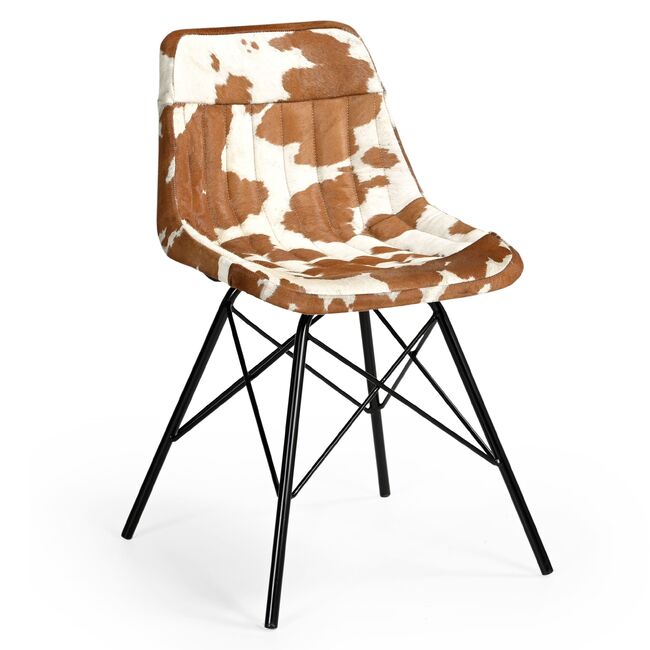 Eames Stlye Cowhide Chair