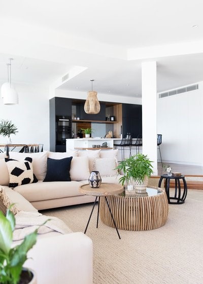 Contemporary Living Room by Donna Guyler Design
