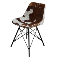 EAMES STYLE COWHIDE CHAIR