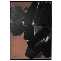 Black Wonder Hand Painted Art