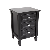 Merci Bedside Table - Small Black