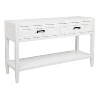 Soloman Console Table - Small White