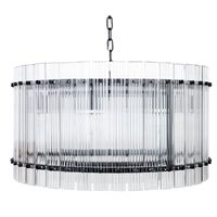 Paloma Pendant - Round Black