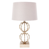 Lela Table Lamp - Antique Silver