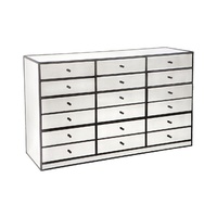 Brentwood 12 Drawer Mirrored Chest