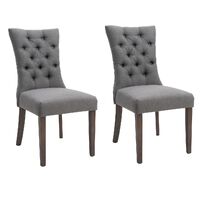 Preston Dining Chair - Light Grey