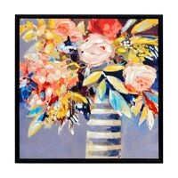 Flower In The Pocket Enhanced Canvas Print