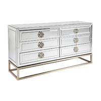 Rochester 6 Drawer Mirrored Chest