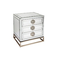 Rochester Mirrored Bedside Table