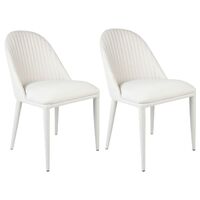 Dante Panelled Dining Chair - Natural (Must be purchased in 2)
