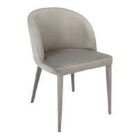 Paltrow Dining Chair - Grey Velvet