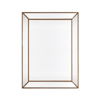 Zeta Wall Mirror - Large Antique Gold