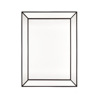 Zeta Wall Mirror - Large Black