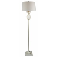 Langley Floor Lamp - Antique Silver