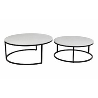 Chloe Nesting Coffee Table - Black