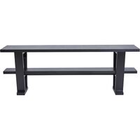 Blaine Oak Console Table - Black