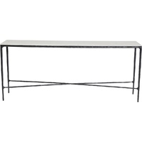 Heston Marble Console Table - Large Black