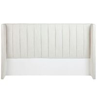 Central Park King Bedhead - Natural Linen