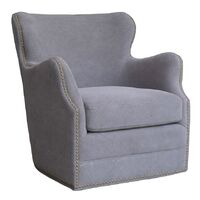 Autumn Swivel Occasional Chair - Grey