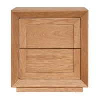 Balmain Tall Bedside Table - Natural Oak