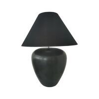 Picasso Table Lamp - Black w Black