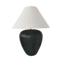 Picasso Table Lamp - Black w White
