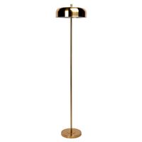Sachs Floor Lamp - Polished Brass w Brushed Brass Shade