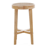 Cape Byron Rattan Kitchen Stool - Natural