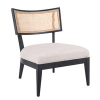 Darcy Rattan Occasional Chair - Natural