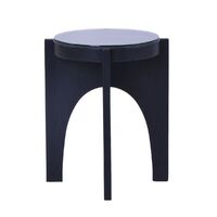 Oasis Rattan Side Table - Black