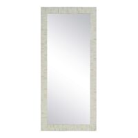 Indi Bone Inlay Floor Mirror - Natural