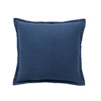 Bardot Cushion - Navy Linen