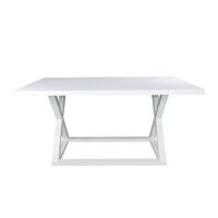 Deccan Dining Table - 1.6m White