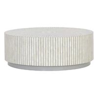 Makayla Bone Inlay Coffee Table - Grey