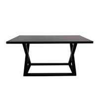 Deccan Dining Table - 1.6m Black