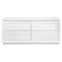 Balmain 4 Drawer Chest - White