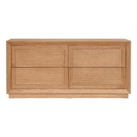 Balmain 4 Drawer Chest - Natural Oak
