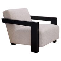 Lennon Occasional Chair - Ivory Boucle