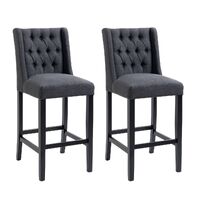 Fink Bar Stool - Charcoal Minimum Quantity = 2