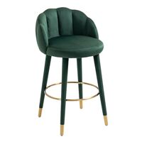 Sur Bar Stool - Forest Green Velvet Minimum Quantity = 2