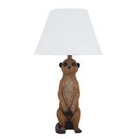 Meerkat Table Lamp - Natural
